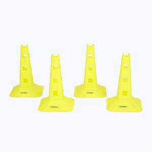 Zestaw pachołków OneTeam TRFTB03 HG4 4 sztuki żółty (TRFTB03 HG4 OTM-B6AP98-YEL) kép