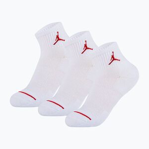 Gyerek zokni Air Jordan Jumpman Quarter 3 pár fehér (Air Jordan Jumpman Quarter UJ0009-001) kép