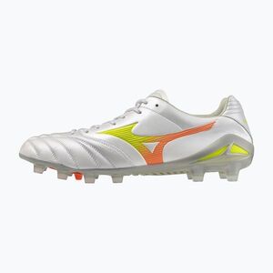 Futballcipő Mizuno Monarcida Neo III Elite FG white/evening primrose/lava orange (Monarcida Neo III Elite FG P1GA262054) kép