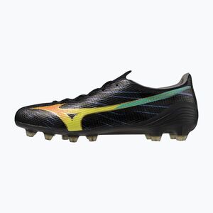 Futballcipő Mizuno Alfa III Elite FG black/lava orange/evening primrose (Alfa III Elite FG P1GA266200) kép