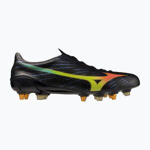 Futballcipő Mizuno Alfa III Elite Mix black/lava orange/evening primrose (Alfa III Elite Mix P1GC266200) kép