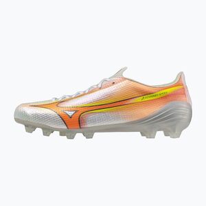 Futballcipő Mizuno Alpha III Japan FG white/lava orange/evening primrose (Alpha III Japan P1GA266054) kép