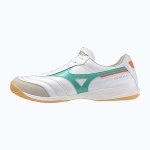 Futballcipő Mizuno Morelia Sala Elite IN white/arcadia/lava orange (Morelia Sala Elite IN Q1GA261235) kép
