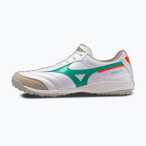 Futballcipő Mizuno Morelia Sala Elite TF white/arcadia/lava orange (Morelia Sala Elite TF Q1GB261235) kép