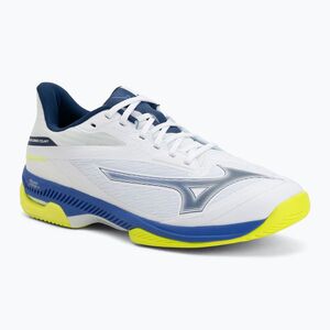 Teniszcipők Mizuno Wave Exceed Court AC white/dazzling blue/lightning (Exceed Court AC 61GA251820) kép