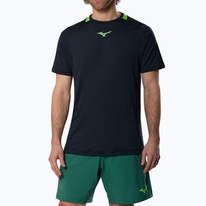 Férfi teniszpóló Mizuno 62GAA001 Tee black (62GAA00109) kép