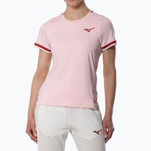 Női teniszpóló Mizuno Stargazer Tee pinkesque (Stargazer SS Tee 62GAD20164) kép