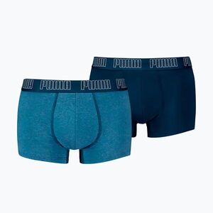 Férfi boxeralsó PUMA Everyday Trunk 2 pairs light blue melange (Everyday Trunk 938321 03) kép