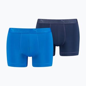 Férfi boxeralsó PUMA Sport Microfiber 2 pairs blue combo (Sport Microfiber 935520 02) kép