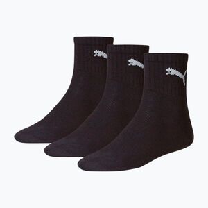 Zokni PUMA Short Crew 3 pairs black (Short Crew 906110 02) kép