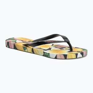Női flip-flop papucsok Ipanema Arte black/yellow/pink (Arte 27357-BO063) kép