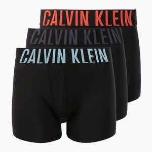 Boxeralsó Calvin Klein 000NB3612A4W8 Brief 3 pairs black w/ombre blue logo/black w/c (000NB3612A4W8 Brief) kép