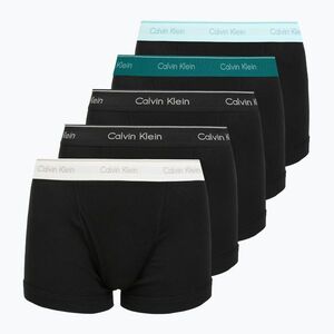 Boxeralsó Calvin Klein LV00NB1897 Trunk 5 pairs black bodies w/black/niagara falls (Trunk LV00NB18973SB) kép