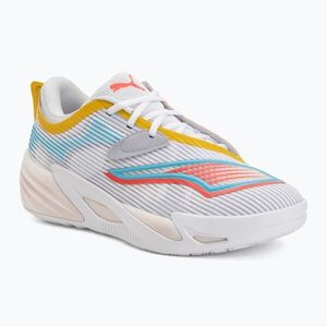 Kosárlabda cipő PUMA All-Pro NITRO 2 puma white/sunblaze (All-Pro NITRO 2 312839 01) kép