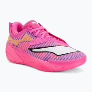 Kosárlabda cipő PUMA All-Pro NITRO 2 Showtime poison pink/bright aqua/lime squeeze (All-Pro NITRO 2 Showtime 312842 01) kép