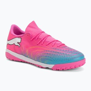 Futballcipő PUMA Future 9 Match Fusion TT poison pink/puma white/sun stream/bright aqua/puma black (Future 9 Match Fusion TT 108909 05) kép