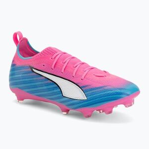 Gyerek focicipő PUMA Ultra 6 Pro Jr FG/AG poison pink/puma white/sunstream/bright aqua/puma black (Ultra 6 Pro Jr FG/AG 108698 05) kép