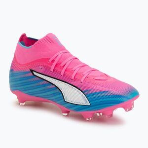 Futballcipő PUMA Ultra 6 Match + FG/AG poison pink/puma white/sun stream/bright aqua/puma black (Ultra 6 Match + FG/AG 108702 05) kép