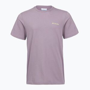 Férfi póló Columbia CSC Basic Logo Back Tee shale purple/linework c badge (CSC Basic Logo Back Tee 2155011555) kép