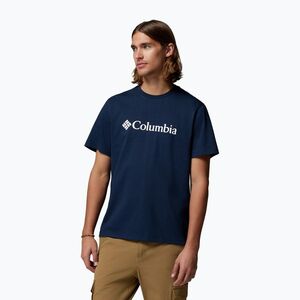 Férfi póló Columbia CSC Basic Logo Tee collegiate navy/gem columbia (CSC Basic Logo Tee 2155001464) kép