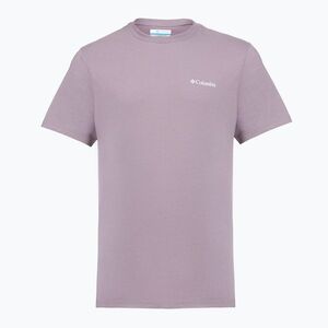 Férfi póló Columbia CSC Outdoor Back Graphic shale purple/scoped view (CSC Outdoor Back Graphic Tee 2155021554) kép
