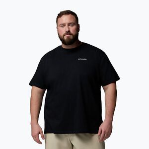 Férfi póló Columbia CSC Outdoor back graphic black/scoped view (CSC Outdoor Back Graphic Tee 2155021012) kép