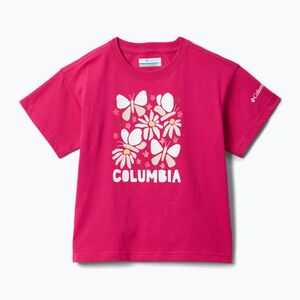 Gyerek póló Columbia Mission Lake II SS Graphic guava pink/floral frenzy (Mission Lake II SS Graphic 2154591656) kép
