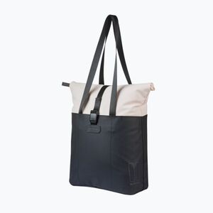 Kerékpáros táska Basil Vive Shopper MIK Hooks 15-20 l off white/black (Vive Shopper MIK Hooks B-18510) kép