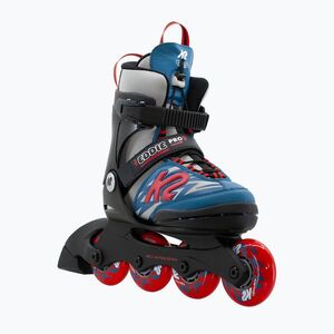 Gyerek görkorcsolya K2 Eddie Pro gray/blue (Eddie Pro 30M0700/11) kép