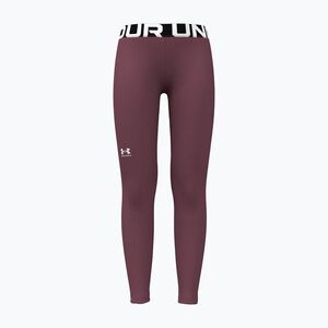 Gyerek edző leggings Under Armour HeatGear fuchsia dusk (HeatGear 1390069-659) kép
