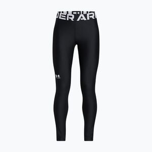 Gyerek edző leggings Under Armour HeatGear white/black (HeatGear 1390069-001) kép