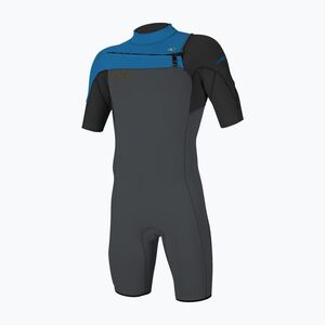 Férfi úszóhab O'Neill Hammer 2mm Chest Zip SS Spring graphite/black/ocean (Hammer 2mm Chest Zip SS Spring 4927-FL7) kép
