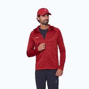 Férfi túrafelső Mammut Crag ML Hooded dark mammut red (Crag ML Hooded 1014-07300-3818-113) kép