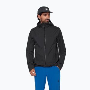 Férfi szélálló dzseki Mammut Ducan HS Hooded black (Ducan HS Hooded 1010-32480-0001-113) kép