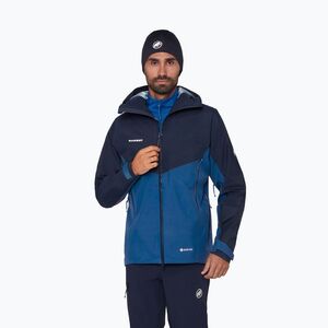 Férfi esőkabát Mammut Crater IV HS Hooded sweatshirt/marine (Crater IV HS Hooded 1010-30151-50670) kép