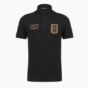 Férfi póló Aeronautica Militare PO1927UP00191 Polo jet black (261PO1927UP00191) kép