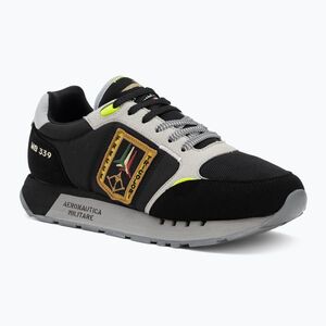 Férfi cipők Aeronautica Militare SC0292UCT03331 jet black (261SC0292UCT03331) kép