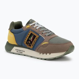 Férfi cipők Aeronautica Militare SC0292UCT03331 avio/camel/medium grey/sage (261SC0292UCT03331) kép