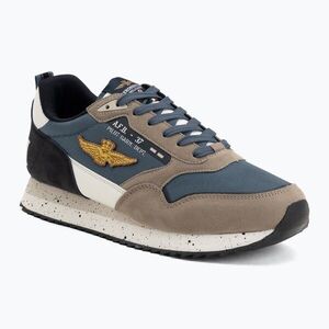 Férfi cipők Aeronautica Militare SC0288UCT03545 multicolor jeans/sand (261SC0288UCT03545) kép