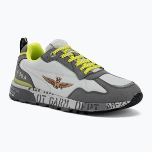 Férfi cipők Aeronautica Militare SC0276UCT04327 black/grey (261SC0276UCT04327) kép