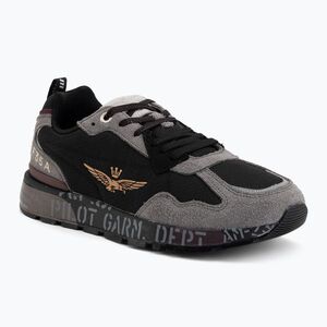 Férfi cipők Aeronautica Militare SC0276UCT03546 jet black (261SC0276UCT03546) kép