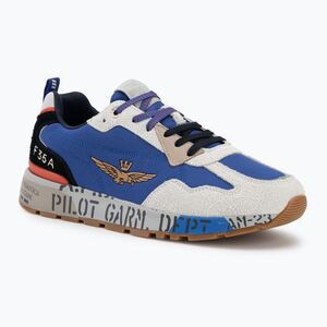 Férfi cipők Aeronautica Militare SC0276UCT03546 electric blue (261SC0276UCT03546) kép