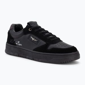 Férfi cipők Aeronautica Militare SC0235UPL00244 jet black (261SC0235UPL00244) kép