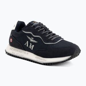 Férfi cipők Aeronautica Militare SC0320UPL00313 dark blue (261SC0320UPL00313) kép
