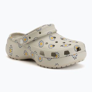 Női papucsok Crocs Classic Platform Floral (Classic Platform Floral 212668-1WY) kép