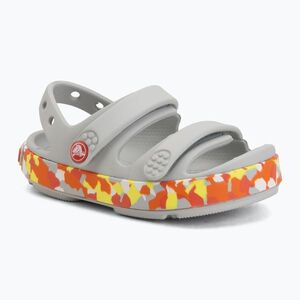 Gyerek szandál Crocs Crocband Cruiser Glow Confetti Band atmosphere/flame (Crocband Cruiser Glow Confetti Band 212527-1X8) kép