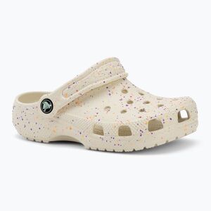 Gyerek papucsok Crocs Classic Glow Paint Splatter summit white/multi (Classic Glow Paint Splatter 212495-2MT) kép