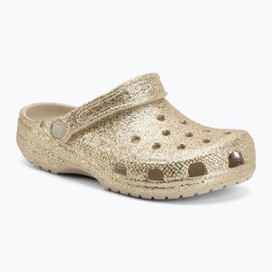Gyerek papucsok Crocs Classic Chunky Glitter sandstone (Classic Chunky Glitter 211939-0LH) kép