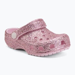 Gyerek papucsok Crocs Classic Chunky Glitter 211940 pink milk (Classic Chunky Glitter 211940-6ZW) kép