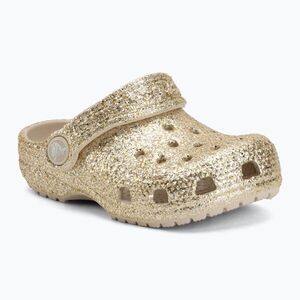 Gyerek papucsok Crocs Classic Chunky Glitter 211940 sandstone (Classic Chunky Glitter 211940-0LH) kép